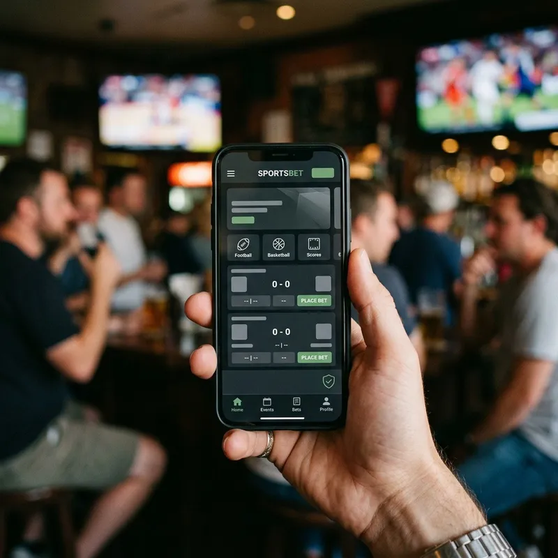Smartphone showing an Ontario sportsbook app with the AGCO registration mark in the footer