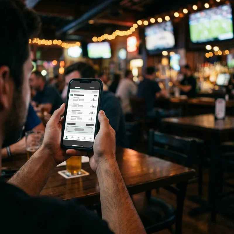 Sportsbook same-game parlay builder showing legs and a live combined price